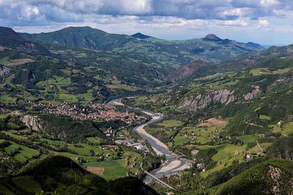 Bobbio (Pc): Bobbio e la Val Trebbia