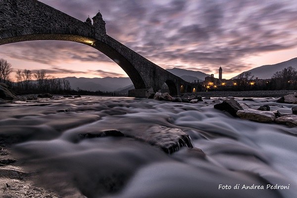 Bobbio (Pc): il ponte Gobbo. Foto di Andrea Pedroni