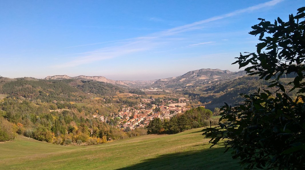 Casola Valsenio (Ra). Panorama. Foto di Giorgio Sagrini