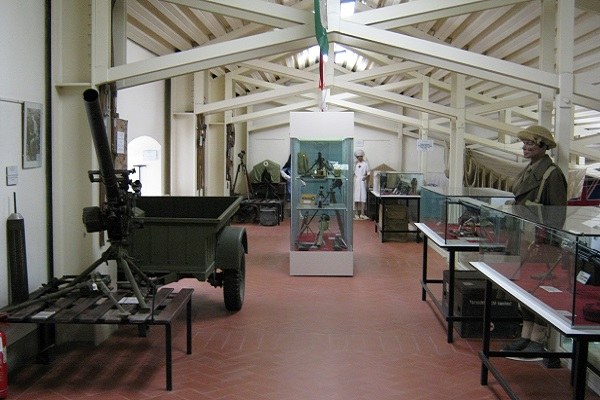 Castel del Rio (Bo): interno Museo della Guerra Linea Gotica