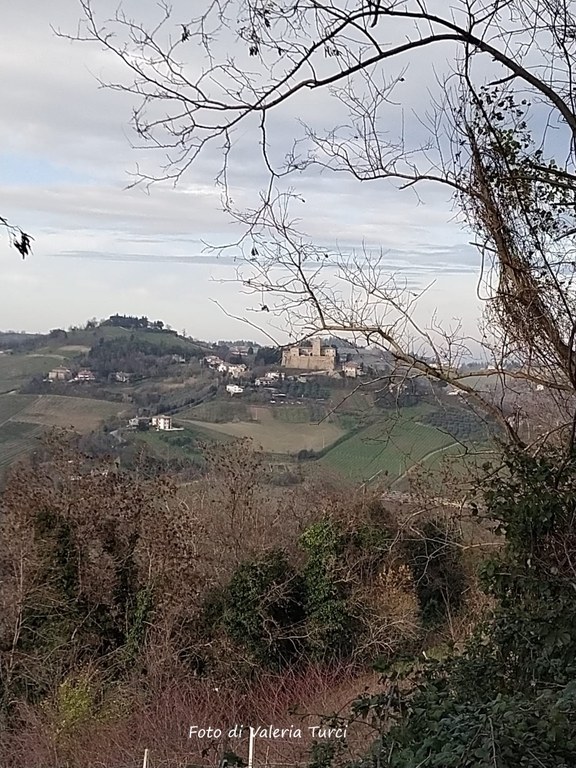 Roncofreddo (Fc). Vista del castello di Sorrivoli. Foto di Valeria Turci