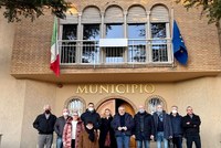 Il presidente Bonaccini in visita a Montecopiolo e Sassofeltrio (Rn), i due comuni montani passati dalle Marche all’Emilia-Romagna