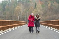 Inaugurato il nuovo ponte sul torrente Borello a Piavola di Mercato Saraceno (Fc)